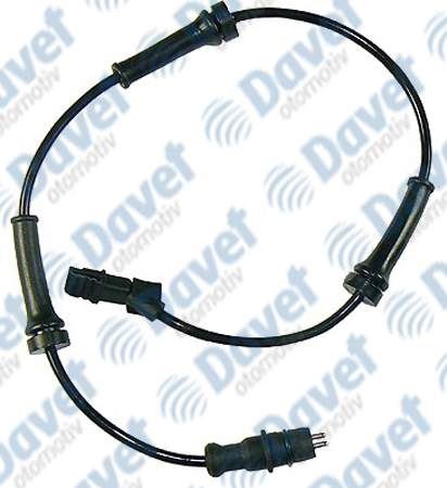 HELLUX HLS8066 Abs Sensoru [ On Sag-Sol ] Megane Ii Coupe 1.4 1.6 16v- Megane Ii Sd 1.5 Dci-1.9 Dci - Scenic Ii 1.5 Dci